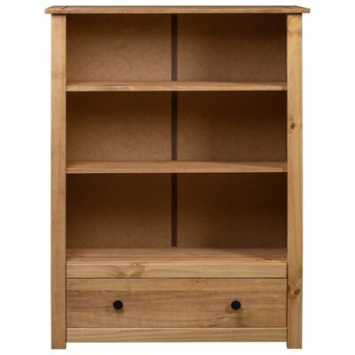 vidaXL Bibliothèque 80x35x110 cm Bois de pin massif Assortiment Panama