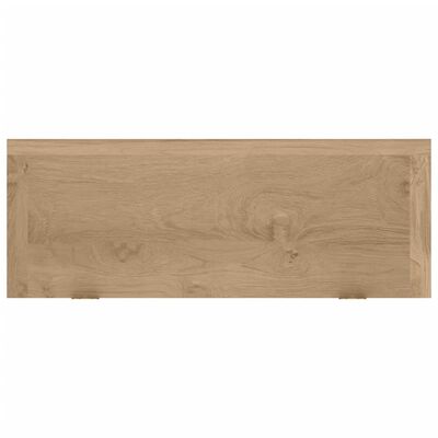 vidaXL Étagères murales 2 pcs 40x15x4 cm bois de teck massif