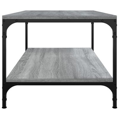 vidaXL Table basse Sonoma gris 100x50x40 cm Bois d'ingénierie