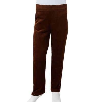 Pantalons pour enfants cognac 104