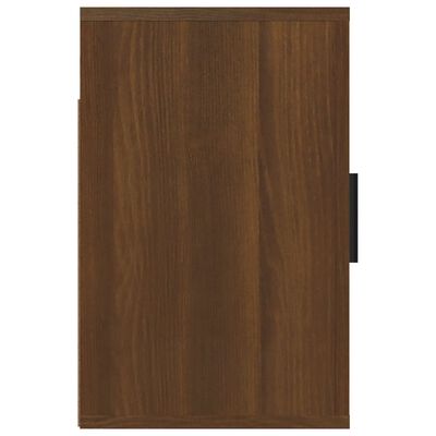 vidaXL Tables de chevet murales 2 pcs Chêne marron 50x30x47 cm