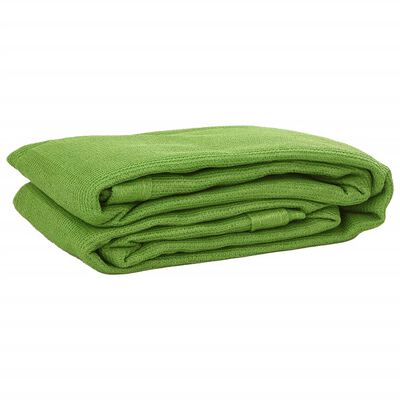 vidaXL Tapis de tente vert clair 400x700 cm PEHD