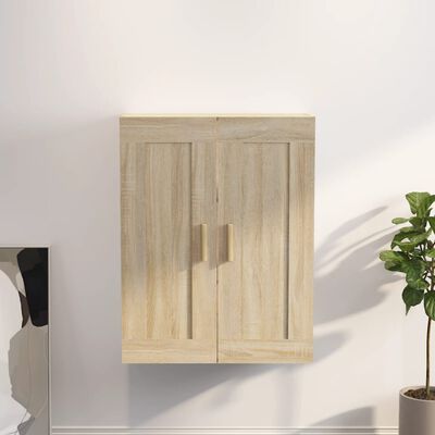 vidaXL Armoire murale chêne sonoma 69,5x32,5x90 cm bois ingénierie