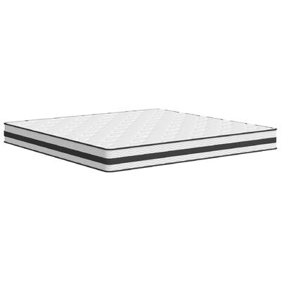 vidaXL Matelas à ressorts bonnell moyen 200x200 cm