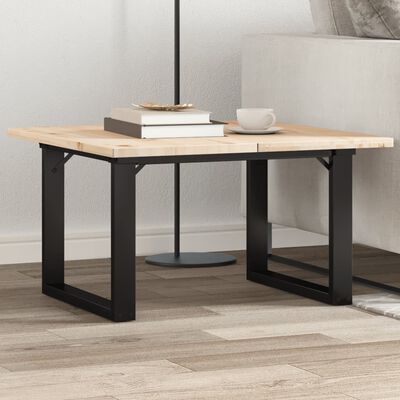 vidaXL Pieds de table basse cadre en O 60x40x38 cm fonte