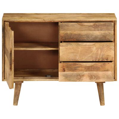 vidaXL Buffet Bois massif de manguier 90x30x69 cm