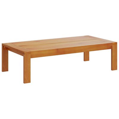 vidaXL Table de jardin 100x50x27 cm bois d'acacia solide