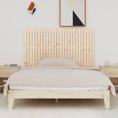 vidaXL Tête de lit murale 166x3x90 cm Bois massif de pin