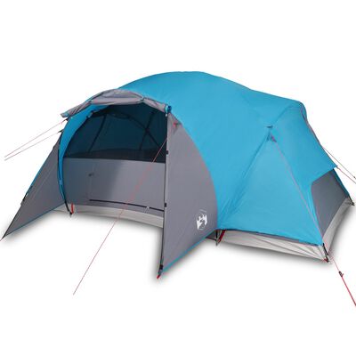 vidaXL Tente familiale Crossvent 8 personnes bleu imperméable