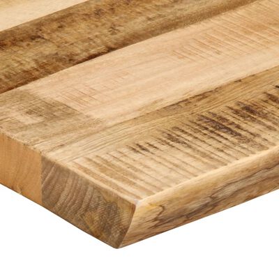 vidaXL Dessus de table bord vivant 60x40x3,8 cm bois de manguier brut