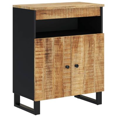 vidaXL Buffet avec 2 portes 60x33x75 cm bois massif de manguier