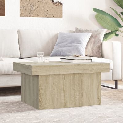 vidaXL Table basse chêne sonoma 100x55x40 cm bois d'ingénierie