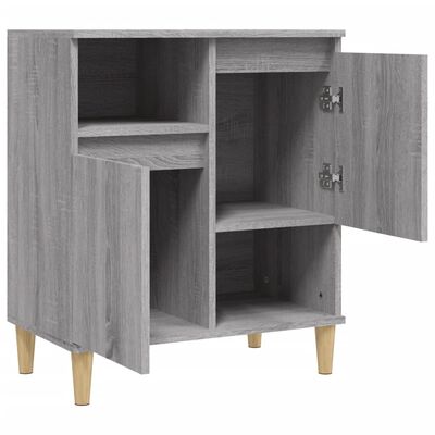 vidaXL Buffet Sonoma gris 60x35x70 cm Bois d'ingénierie