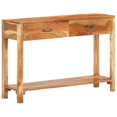 vidaXL Buffet 110x30x75 cm Bois d'acacia massif