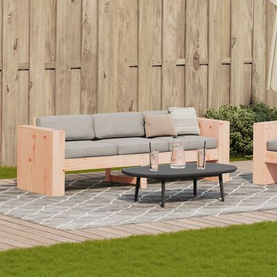 vidaXL Canapé de jardin 3 places 189x60x62 cm bois massif de douglas