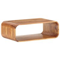 vidaXL Table basse 90x50x30 cm Bois d'acacia massif