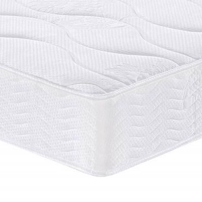 vidaXL Matelas à ressorts bonnell moyen 140x200 cm