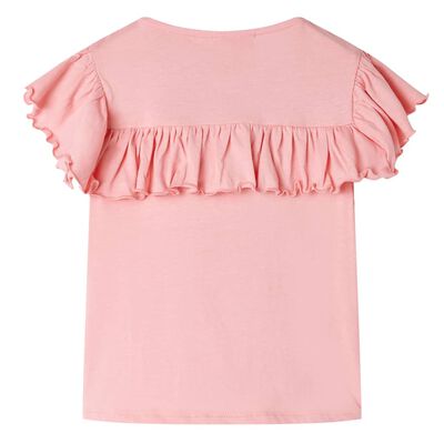 T-shirt pour enfants rose moyen 128