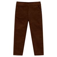 Pantalons pour enfants cognac 92