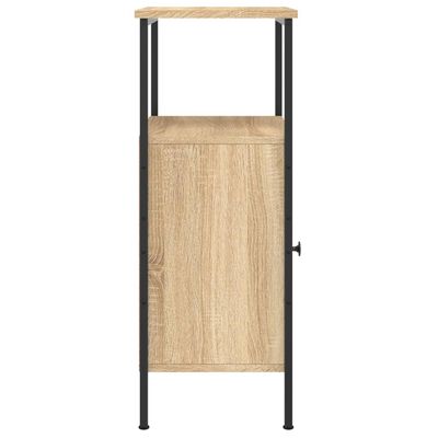 vidaXL Table de chevet chêne sonoma 41x31x80 cm bois d'ingénierie