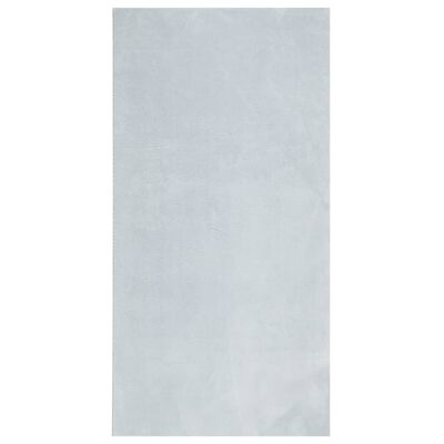 vidaXL Tapis HUARTE à poils courts doux et lavable bleu 100x200 cm