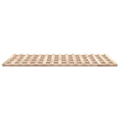 vidaXL Cadre de lit sans matelas 200x200 cm bois massif de pin