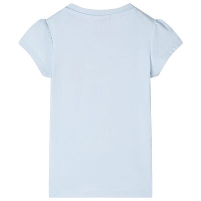 T-shirt pour enfants bleu clair 116