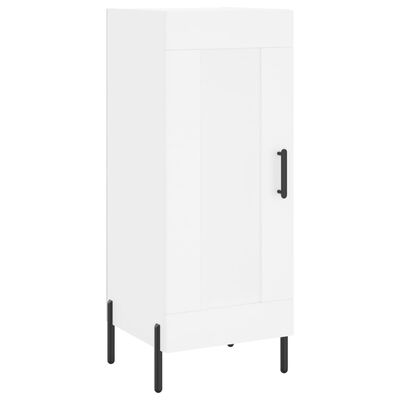 vidaXL Buffet blanc 34,5x34x90 cm bois d'ingénierie