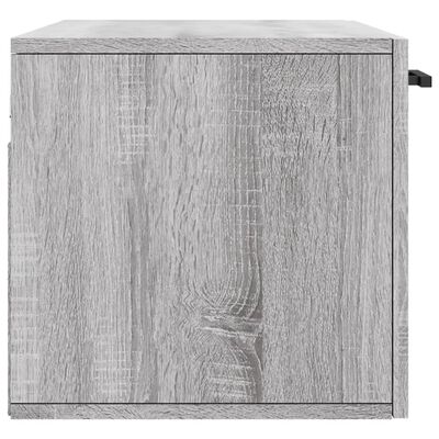 vidaXL Armoire murale sonoma gris 80x36,5x35 cm bois d'ingénierie