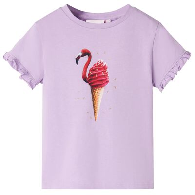 T-shirt enfants lilas 140