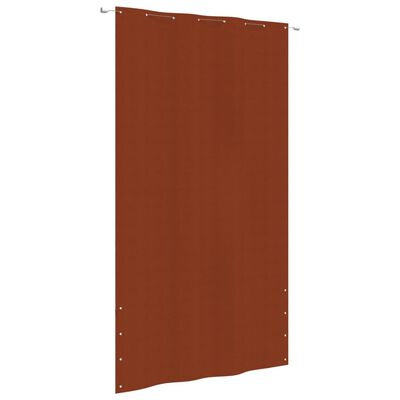 vidaXL Écran de balcon Terre cuite 160x240 cm Tissu Oxford