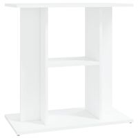 vidaXL Support pour aquarium blanc 60x30x60 cm bois d'ingénierie