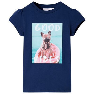 T-shirt pour enfants bleu marine 92