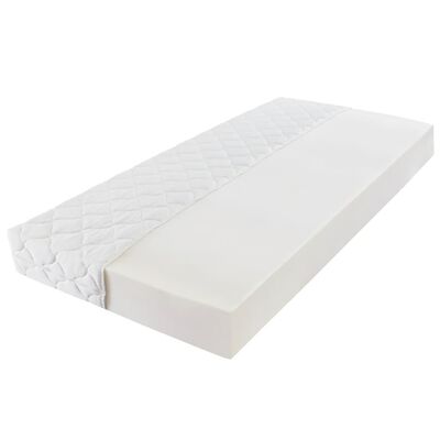 vidaXL Matelas avec housse lavable 200x80x17 cm