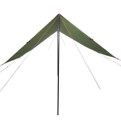 vidaXL Bâche de camping vert 430x380x210 cm imperméable