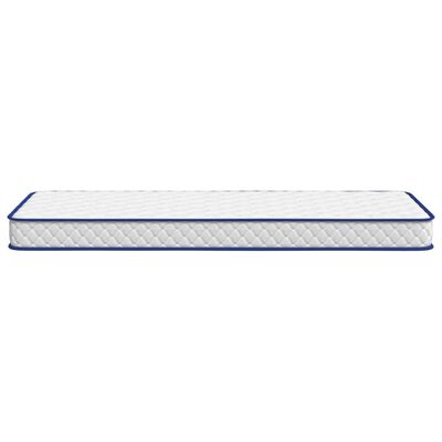 vidaXL Matelas en mousse à mémoire de forme blanc 80x200x17 cm