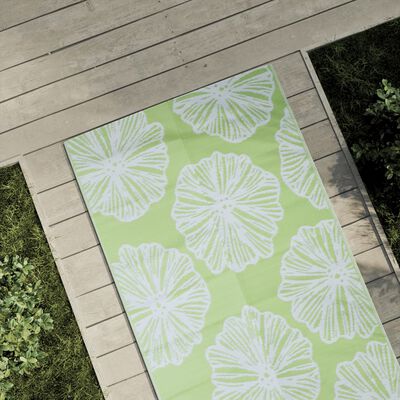 vidaXL Tapis d'extérieur vert 80x150 cm PP