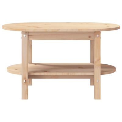 vidaXL Table basse 80x45x45 cm Bois massif de pin