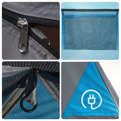 vidaXL Tente familiale Crossvent 8 personnes bleu imperméable