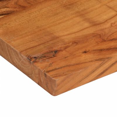 vidaXL Dessus de table 70x60x3,8 cm rectangulaire bois massif d'acacia