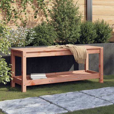 vidaXL Banc de jardin 108x35x45 cm bois massif Douglas