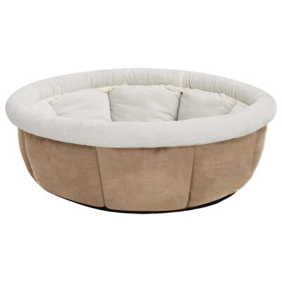 vidaXL Lit pour chien 59x59x24 cm Beige