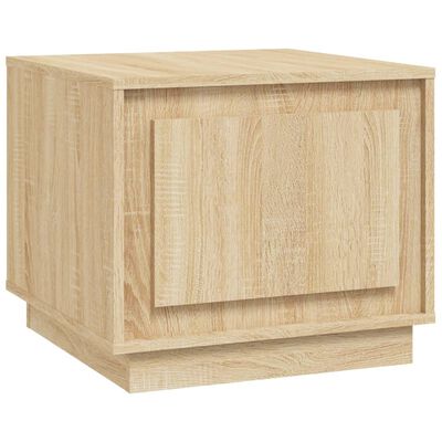 vidaXL Table basse chêne sonoma 51x50x44 cm bois d'ingénierie