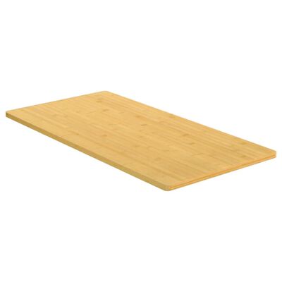 vidaXL Dessus de table 50x100x1,5 cm bambou