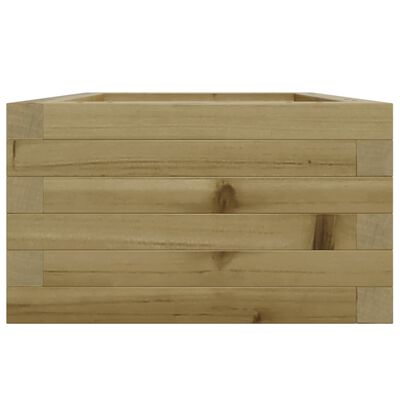 vidaXL Jardinière 40x40x23 cm bois de pin imprégné