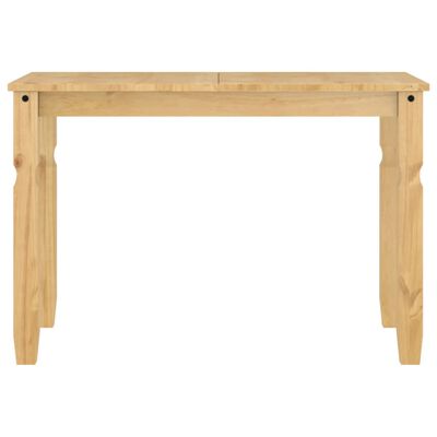 vidaXL Table à manger Corona 112x60x75 cm bois massif de pin