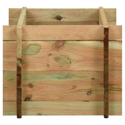 vidaXL Jardinière surélevée pour légumes Bois de pin imprégné 40 cm