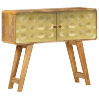 vidaXL Buffet Bois de manguier massif 90x30x77 cm