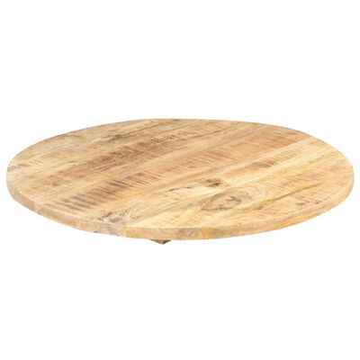 Maison Exclusive - Dessus de table Bois de manguier solide Rond 15-16 mm 80  cm