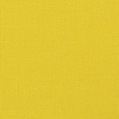 vidaXL Canapé à 3 places Jaune clair 180 cm Tissu